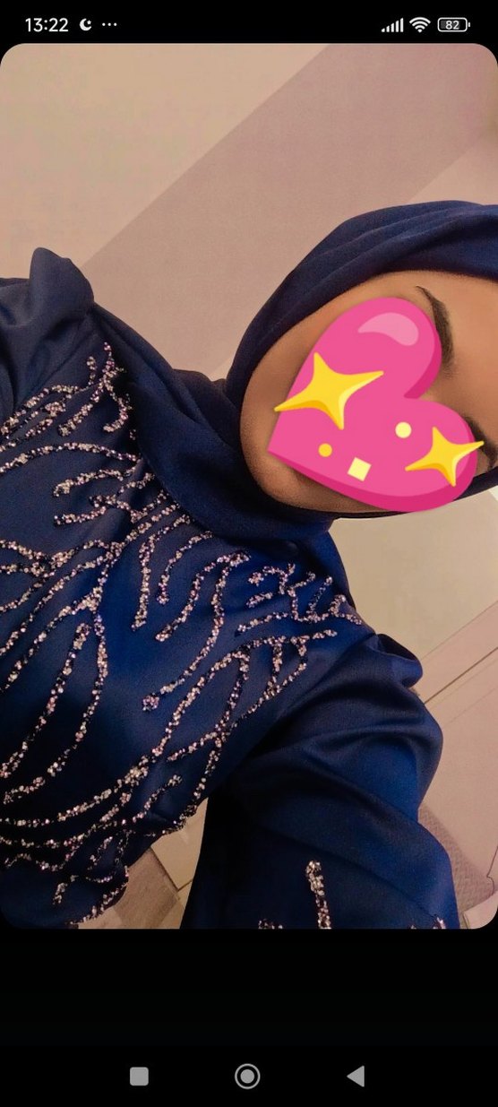 Boncuk İşlemeli Lacivert Abiye Elbise - Görsel 2