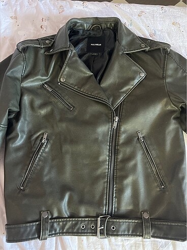 pull bear haki deri ceket