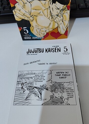 Beden Jujutsu kaisen cilt 5 manga