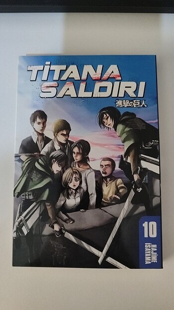 Titana saldırı cilt 10