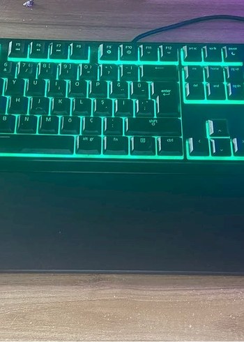 Siyah Arkadan Aydınlatmalı Mekanik Klavye - Görsel 2