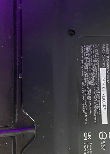 RAZER ORNATA V3 X GAMİNG MEMBRANE KLAVYE - Görsel 3