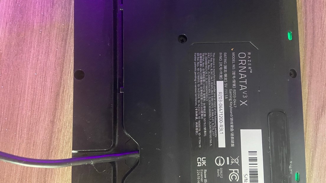 RAZER ORNATA V3 X GAMİNG MEMBRANE KLAVYE - Görsel 3