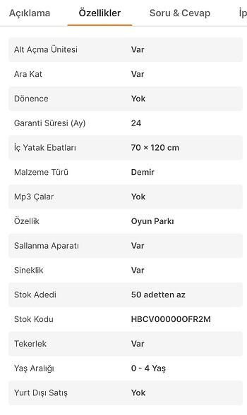 Kanz Kanz pretty park yatağı ve işbir kiki yatak