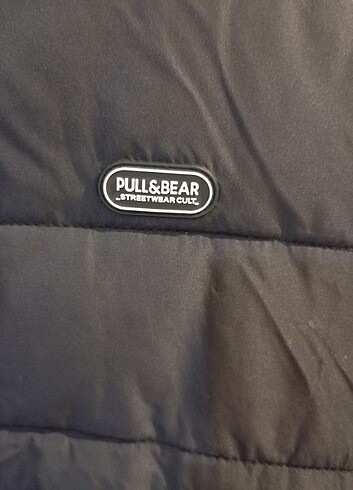 xs Beden siyah Renk Pull and bear unisex mont