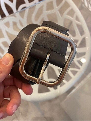 Beden kahverengi Renk Massimo Dutti hakiki deri kemer
