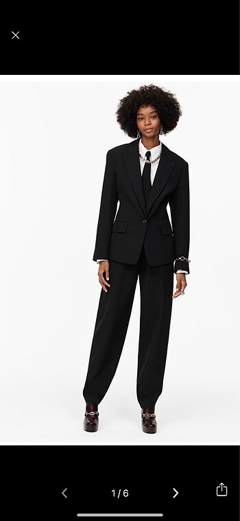 Zara Limited Edition yünlü blazer
