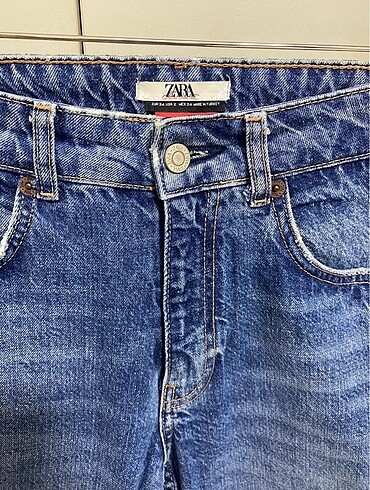 xs Beden Zara mavi jean