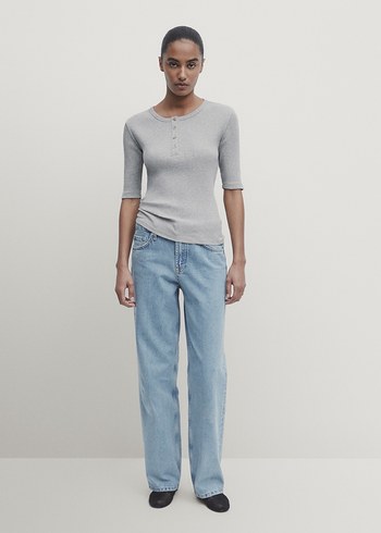 Massimo Dutti pamuklu tişört