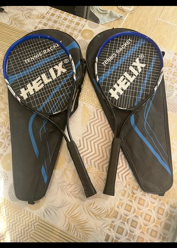 Helix Mavi Tenis Raketi Seti