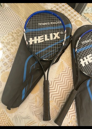 Helix Mavi Tenis Raketi Seti