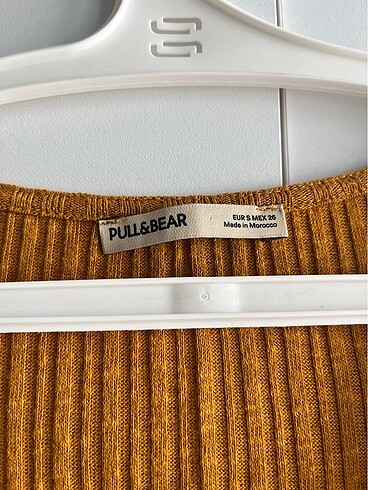 Pull and Bear Yarım kollu kısa elbise