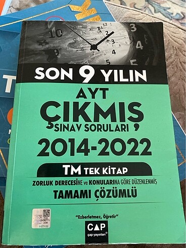 Çap Yayınları Çıkmış ÖSYM soruları