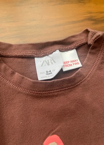 ZARA Erkek çocuk uzun kollu tshirt - Görsel 4