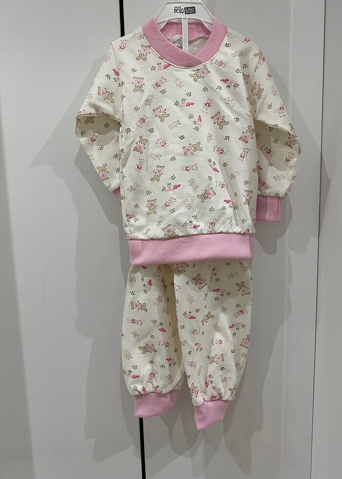 2 yaş Kız bebek pijama takımı - Görsel 2