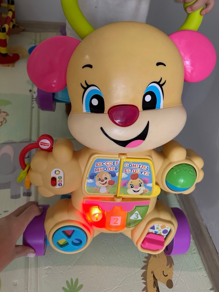 Fisher price eğiti köpekçik yürüteç - Görsel 3