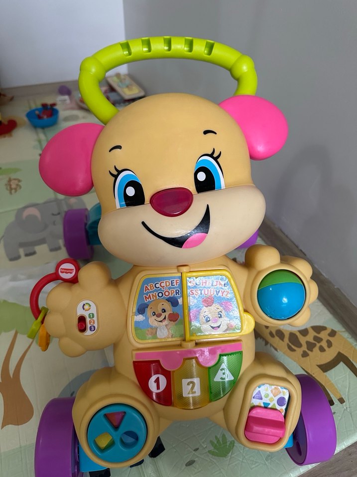Fisher price eğiti köpekçik yürüteç - Görsel 5