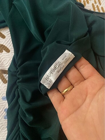 m Beden yeşil Renk Bluz zümrüt yeşili temiz