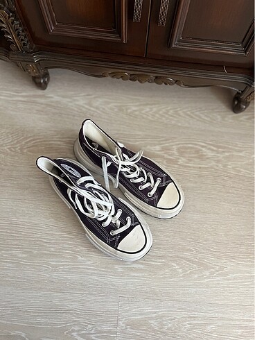 40 Beden siyah Renk Converse Platform Sneakers