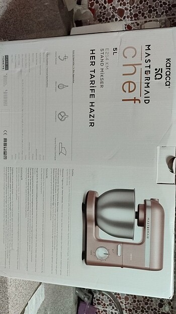 Karaca mastermaid chef 1500w hamur yoğurma makinesi 