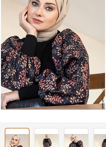 42 Beden siyah Renk Tesettür