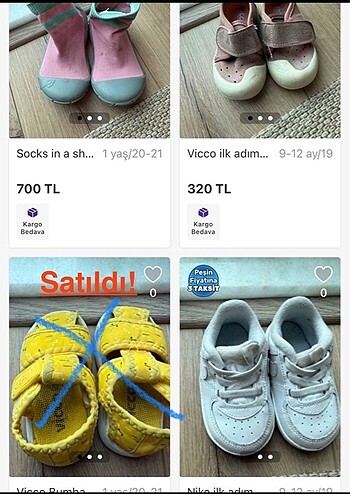 Bebek ayakkabı 1 yaş
