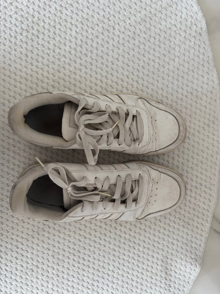 Adidas Hoops 2.0 - 41,5 Kadın Beyaz Bağcıklı Spor Ayakkabı - Görsel 5