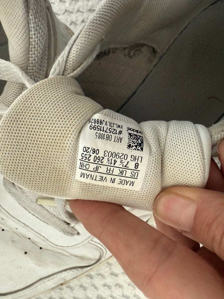 Adidas Hoops 2.0 - 41,5 Kadın Beyaz Bağcıklı Spor Ayakkabı - Görsel 2