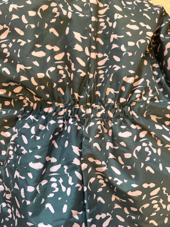 92 beden- Kar tulumu- Astronot-Kız Bebek Kapüşonlu Desenli Tulum - Görsel 5