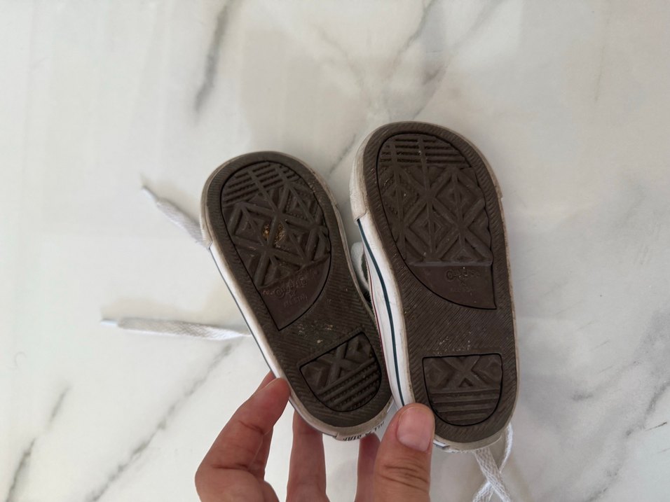 21 no- Converse Beyaz Kız Çocuk Spor Ayakkabı - Görsel 5