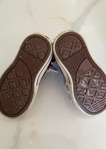 22 Beden bordo Renk 22 no Vicco Monno-Converse tipi ayakkabı