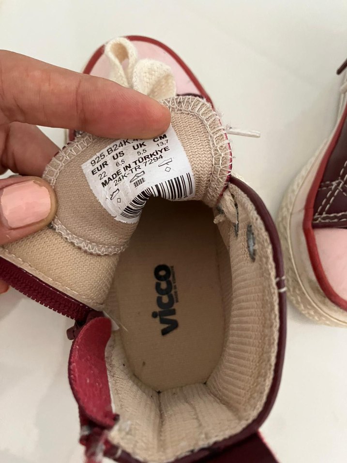 22 no Vicco Monno-Converse tipi ayakkabı - Görsel 3