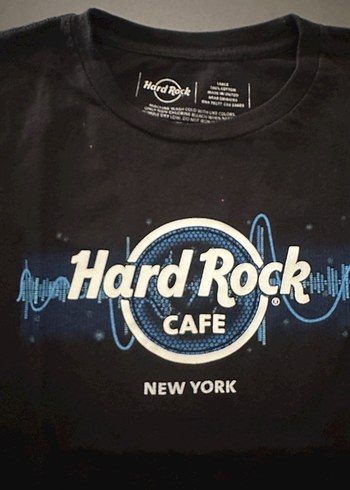 Erkek Çocuk Siyah Hard Rock Kısa Kollu Tişört - Görsel 3