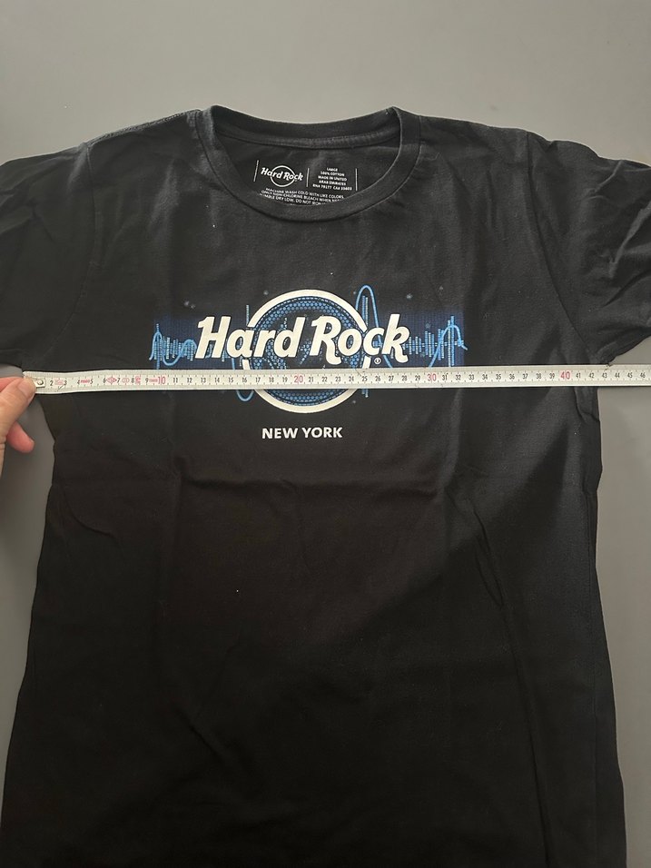 Erkek Çocuk Siyah Hard Rock Kısa Kollu Tişört - Görsel 2