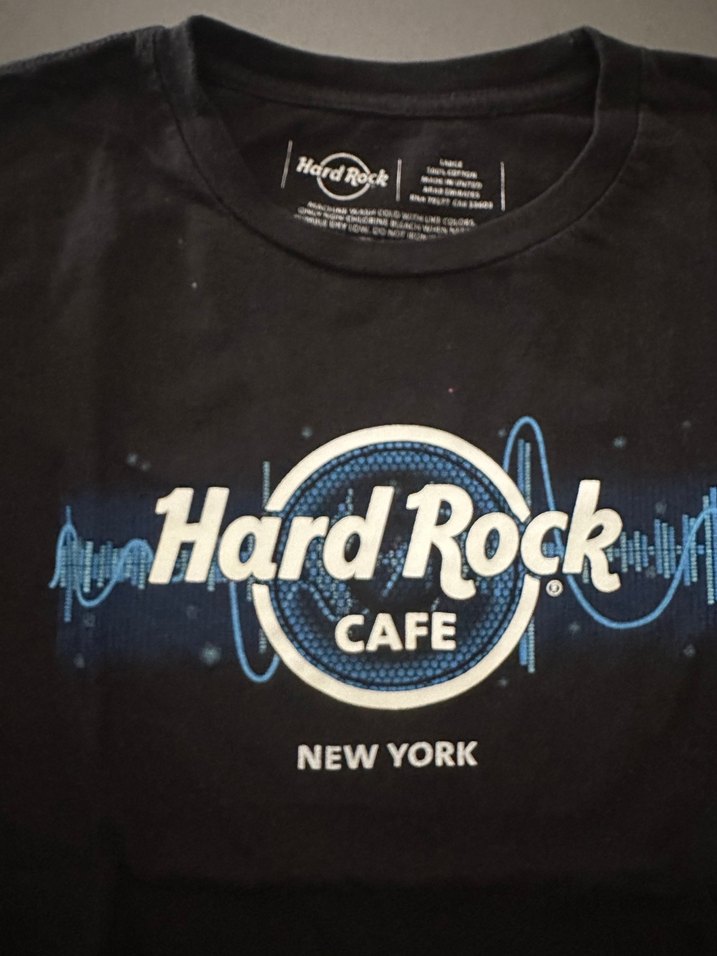 Erkek Çocuk Siyah Hard Rock Kısa Kollu Tişört - Görsel 3