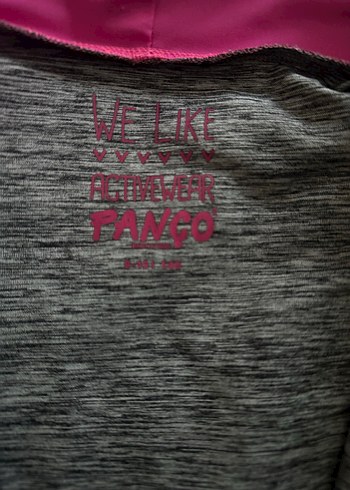 Panço Kız Çocuk Gri Kapüşonlu Fermuarlı Ceket - Görsel 3