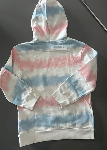 Kız Çocuk Kapüşonlu Stitch Sweatshirt - Görsel 2