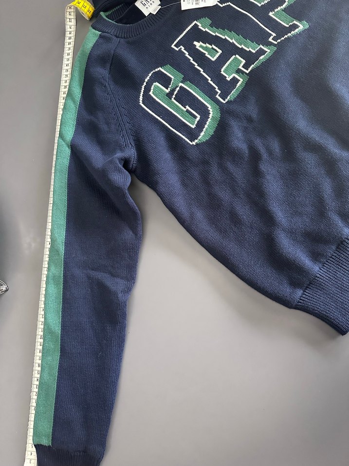 GAP Erkek Çocuk Örgü Yün Sweatshirt - Görsel 5