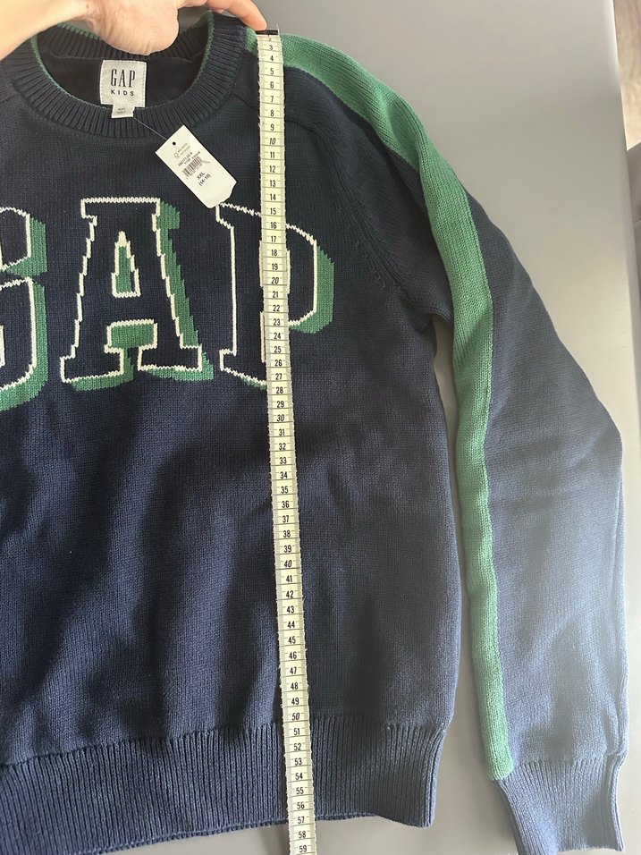 GAP Erkek Çocuk Örgü Yün Sweatshirt - Görsel 3