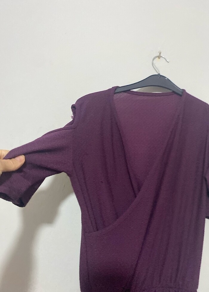 Mor elbise - Görsel 2