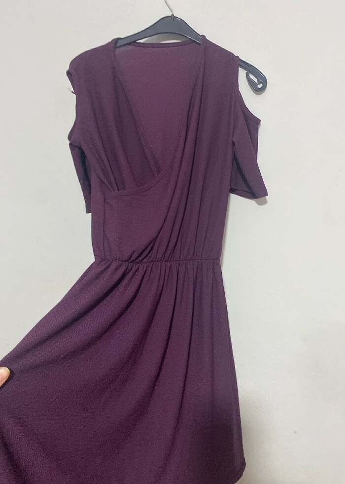Mor elbise - Görsel 3