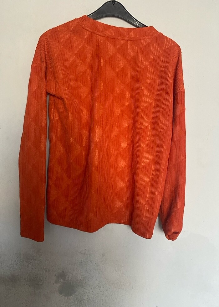 Turuncu bluz - Görsel 3