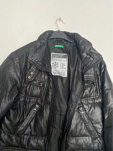 Uzun şişme mont - Görsel 3