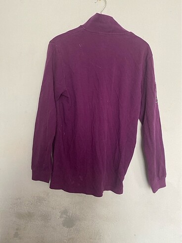 l Beden mor Renk Polo sweat