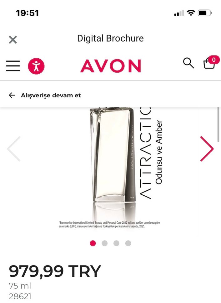 Attraction Erkek Parfümü - Görsel 4