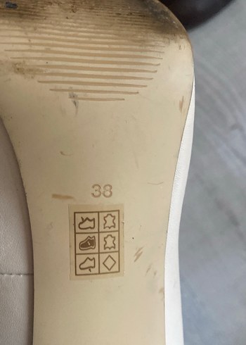 Bej Kadın Wedge Topuklu Klasik Ayakkabı - Görsel 7