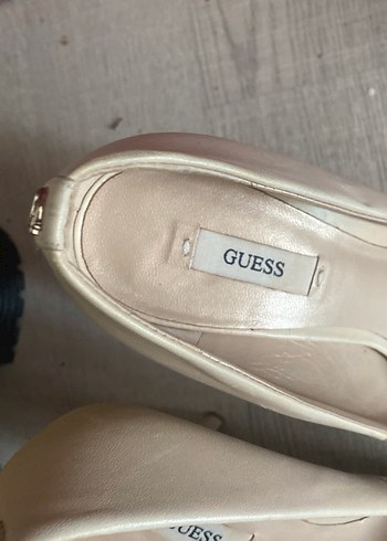 Bej Kadın Wedge Topuklu Klasik Ayakkabı - Görsel 2