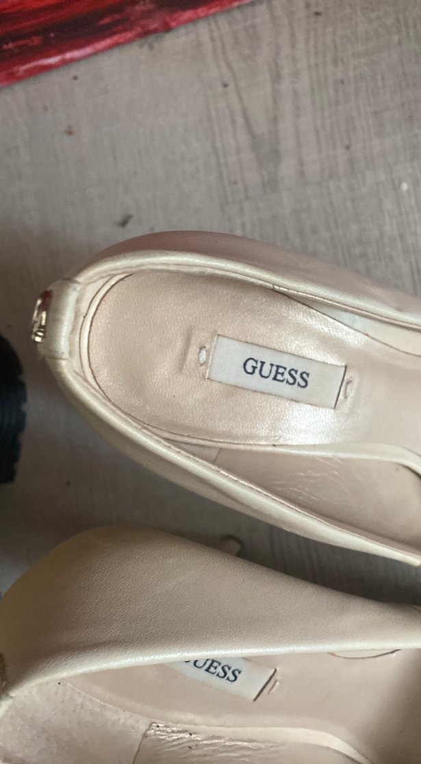 Bej Kadın Wedge Topuklu Klasik Ayakkabı - Görsel 2