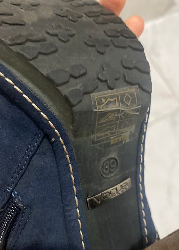 Kadın Kot Wedge Topuklu Bağcıklı Oxford Ayakkabı - Görsel 5