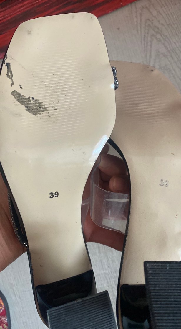 Klasik Siyah Topuklu Kadın Akşam Ayakkabısı - Görsel 2